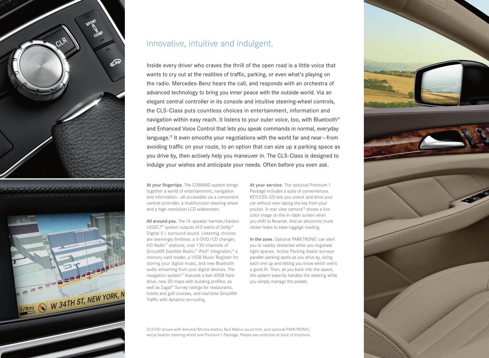 2012 Mercedes-Benz CLS-Class Brochure Page 4